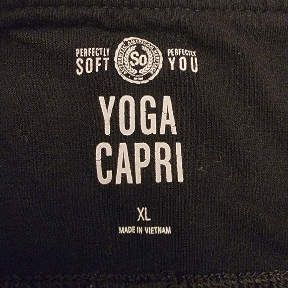 SO cropped athletic leggings size XL - Picture 7 of 9